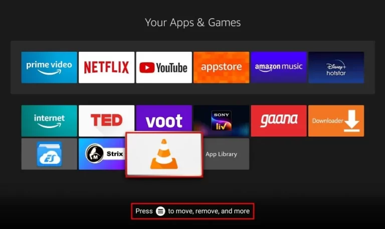 Adding VLC to FireStick Home Screen